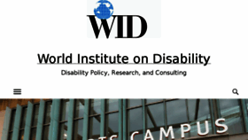 What Wid.org website looked like in 2017 (6 years ago)