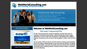 What Webworldconsulting.com website looked like in 2017 (8 years ago)