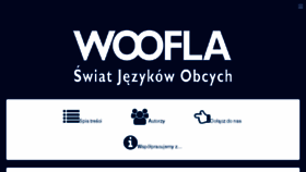 What Woofla.pl website looked like in 2017 (6 years ago)