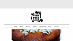 What Wholefoodhome.com website looked like in 2017 (6 years ago)