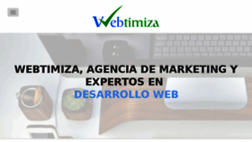 What Webtimiza.es website looked like in 2017 (6 years ago)
