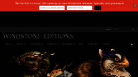 What Windstoneeditions.com website looked like in 2017 (6 years ago)