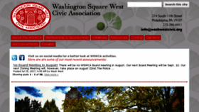 What Washwestcivic.org website looked like in 2017 (6 years ago)