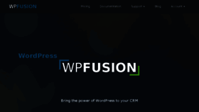 What Wpfusionplugin.com website looked like in 2017 (6 years ago)
