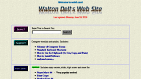 What Wdell.com website looked like in 2017 (6 years ago)
