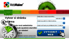 What Webmaker.sk website looked like in 2017 (6 years ago)