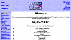 What Wermaps.com website looked like in 2017 (6 years ago)