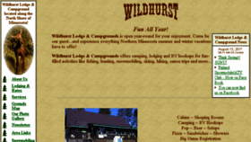 What Wildhurstlodge.com website looked like in 2017 (6 years ago)