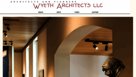 What Wyetharchitects.com website looked like in 2017 (6 years ago)