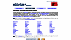 What Whitelines.nl website looked like in 2017 (6 years ago)