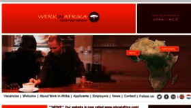 What Werkinafrika.nl website looked like in 2017 (6 years ago)