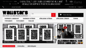 What Wallstars.se website looked like in 2017 (6 years ago)