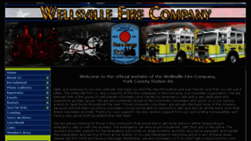 What Wellsvillefire.com website looked like in 2017 (6 years ago)