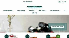 What Wordswithboards.com website looked like in 2017 (6 years ago)