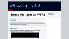 What W9fz.com website looked like in 2017 (6 years ago)
