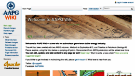What Wiki.aapg.org website looked like in 2017 (6 years ago)