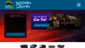 What Westernskiesrv.com website looked like in 2017 (6 years ago)