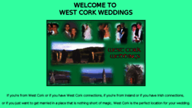 What Westcorkweddings.ie website looked like in 2017 (6 years ago)