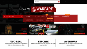 What Warfare.com.br website looked like in 2017 (6 years ago)