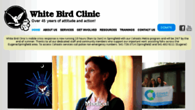 What Whitebirdclinic.org website looked like in 2017 (6 years ago)