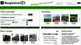 What Woonpleinlimburg.nl website looked like in 2017 (6 years ago)
