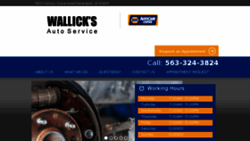 What Wallicksauto.com website looked like in 2017 (8 years ago)