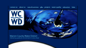 What Warrenwater.com website looked like in 2017 (6 years ago)