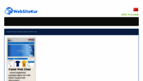 What Websitekur.com website looked like in 2017 (6 years ago)
