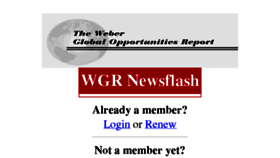 What Weberglobal.net website looked like in 2017 (6 years ago)