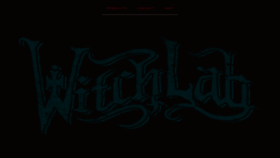 What Witchlab.com website looked like in 2017 (6 years ago)