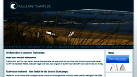 What Wellenreitcamps.de website looked like in 2017 (6 years ago)