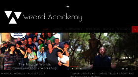 What Wizardacademy.org website looked like in 2017 (7 years ago)
