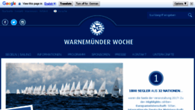What Warnemuender-woche.com website looked like in 2017 (6 years ago)