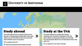 What Wereldkaart-uva.nl website looked like in 2017 (6 years ago)