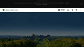 What Windsorgreatpark.co.uk website looked like in 2017 (6 years ago)