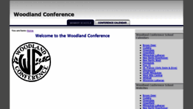 What Woodlandconference.org website looked like in 2017 (6 years ago)