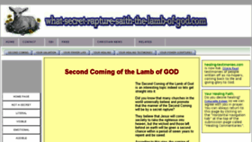 What What-secret-rapture-saith-the-lamb-of-god.com website looked like in 2017 (6 years ago)