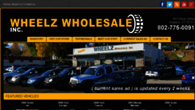 What Wheelzwholesaleinc.com website looked like in 2017 (6 years ago)