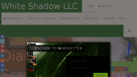 What Whiteshadowllc.com website looked like in 2017 (6 years ago)
