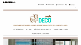 What Web-deco.fr website looked like in 2017 (6 years ago)