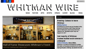 What Whitmanwire.com website looked like in 2017 (6 years ago)