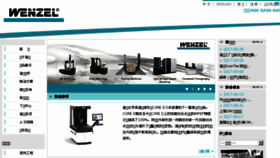 What Wenzel-cmm.cn website looked like in 2017 (6 years ago)