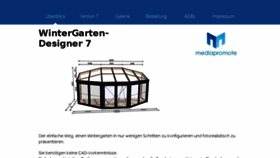 What Wintergarten-designer.de website looked like in 2017 (6 years ago)