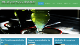 What Wormwoodsociety.org website looked like in 2017 (6 years ago)