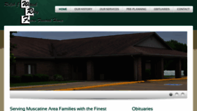 What Wittichfuneralhome.com website looked like in 2017 (6 years ago)