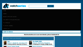What Watchtvseries.se website looked like in 2017 (6 years ago)