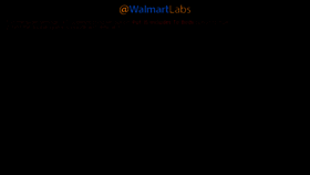 What Walmartlabs.com website looked like in 2017 (8 years ago)