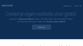 What Webnode.nl website looked like in 2017 (6 years ago)