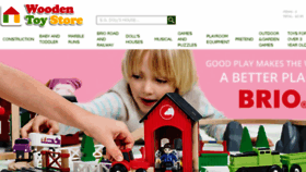 What Woodentoystore.co.uk website looked like in 2017 (6 years ago)