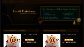 What Worldbusinessemaildatabase.com website looked like in 2017 (6 years ago)